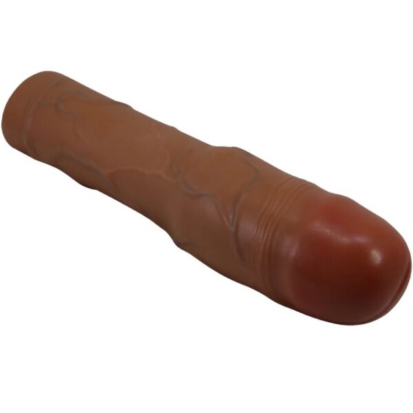 PRETTY LOVE - KYLIAN PENIS SLEEVE WITH 7.6 CM EXTENSION MULATTO - Image 3