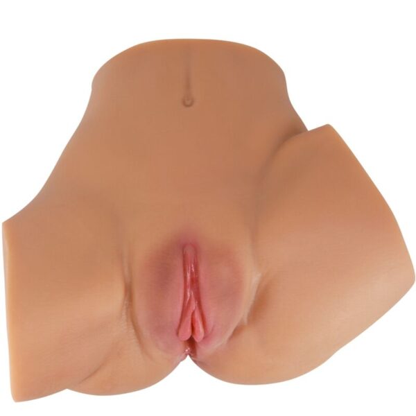 CRAZY BULL - EMILIA ASS VIBRATOR WITH REALISTIC VAGINA AND ANUS FLESH REMOTE CONTROL - Image 3