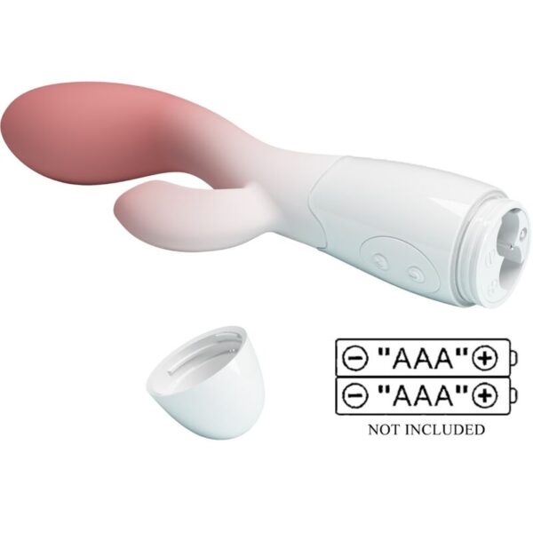 PRETTY LOVE - BRIGHTY G-SPOT VIBRATOR + CLITORIS STIMULATOR 30 VIBRATIONS PINK - Image 5