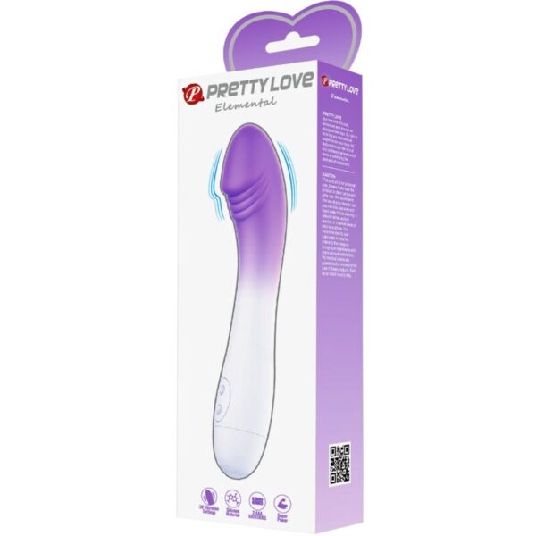 PRETTY LOVE - ELEMENTAL G-SPOT VIBRATOR 30 VIBRATIONS PURPLE - Image 6