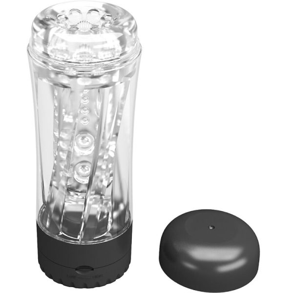 PRETTY LOVE - TAMARA MALE MASTURBATOR MULTI-SPEED VIBRATOR BLACK - Image 2