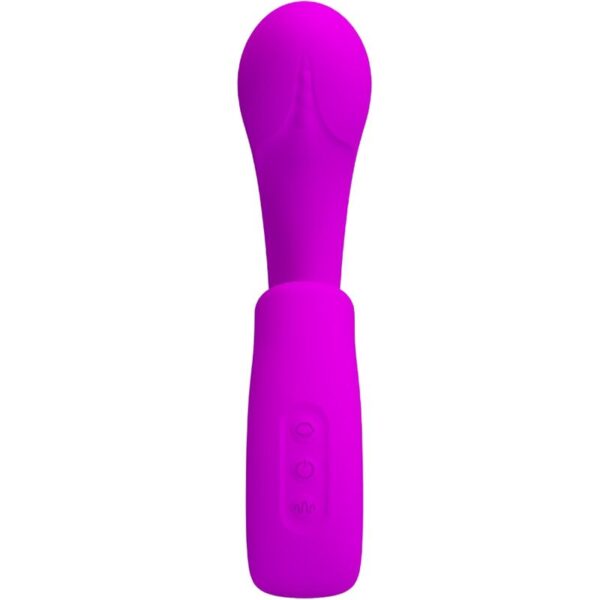 PRETTY LOVE - SIBEL SIBEL G-SPOT VIBRATOR + CLITORIS STIMULATOR 10 VIBRATIONS PURPLE - Image 3