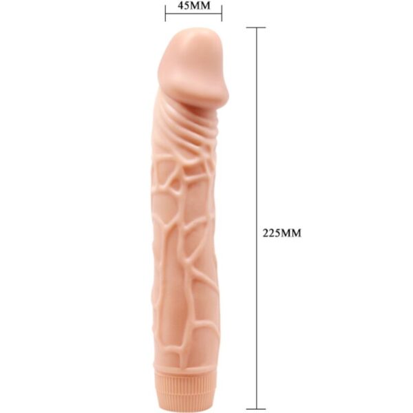 BAILE - BOB REALISTIC VIBRATOR 22.5 CM FLESH - Image 5