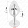 KINK - PLUG ANAL ROSE RED SIZE M - Image 4