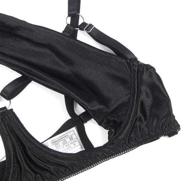 SUBBLIME - 955199 BRA SET WITH ADJUSTABLE BLACK BOW - Image 12