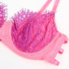 SUBBLIME - 955366 BRA SET WITH LACE AND GARTER LINES PINK AND PURPLE - Image 10