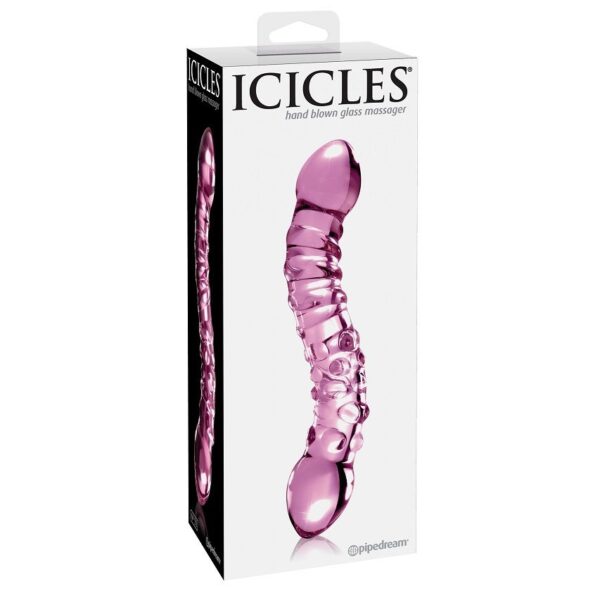 ICICLES NUMBER 55 HAND BLOWN GLASS MASSAGER - Image 2
