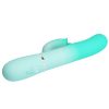 PRETTY LOVE - GIGI MULTIFUNCTION RABBIT VIBRATOR AQUA GREEN - Image 4