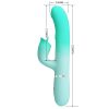 PRETTY LOVE - GIGI MULTIFUNCTION RABBIT VIBRATOR AQUA GREEN - Image 10