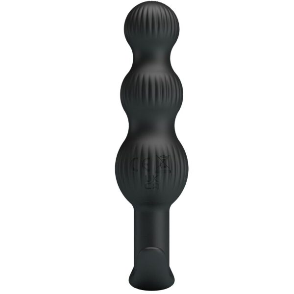 PRETTY LOVE - SIDNEY ANAL VIBRATOR 10 VIBRATIONS BLACK - Image 3