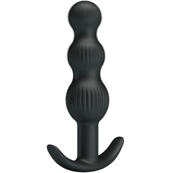 PRETTY LOVE - SIDNEY ANAL VIBRATOR 10 VIBRATIONS BLACK - Image 2