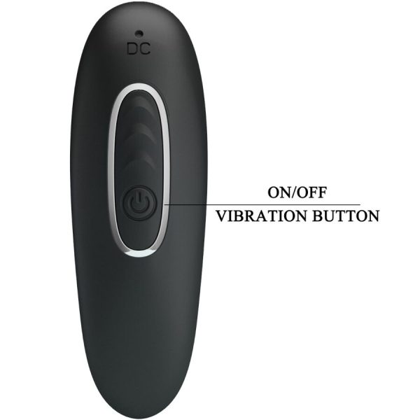 PRETTY LOVE - SIDNEY ANAL VIBRATOR 10 VIBRATIONS BLACK - Image 9