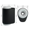 PRETTY LOVE - DJ GIRL MALE MASTURBATOR WITH VIBRATION 5 SETTINGS NEGRO - Image 9