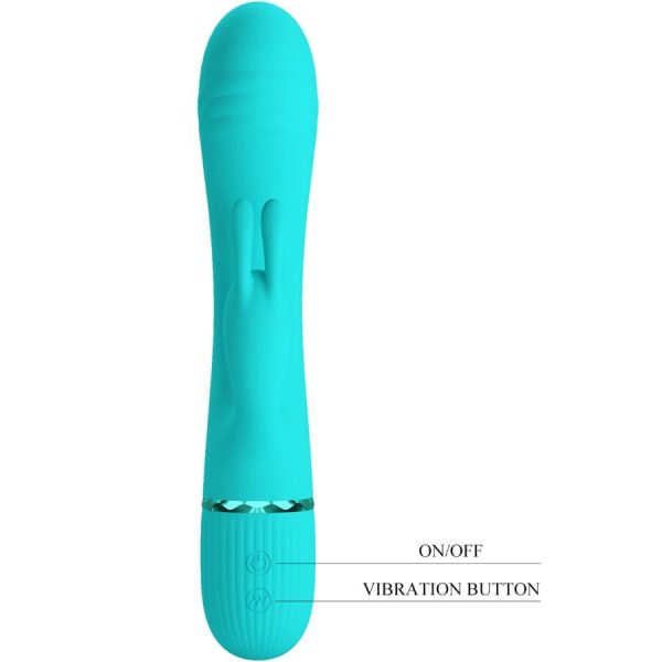 PRETTY LOVE - SCOCCO VIBRATOR RABBIT TURQUOISE - Image 9