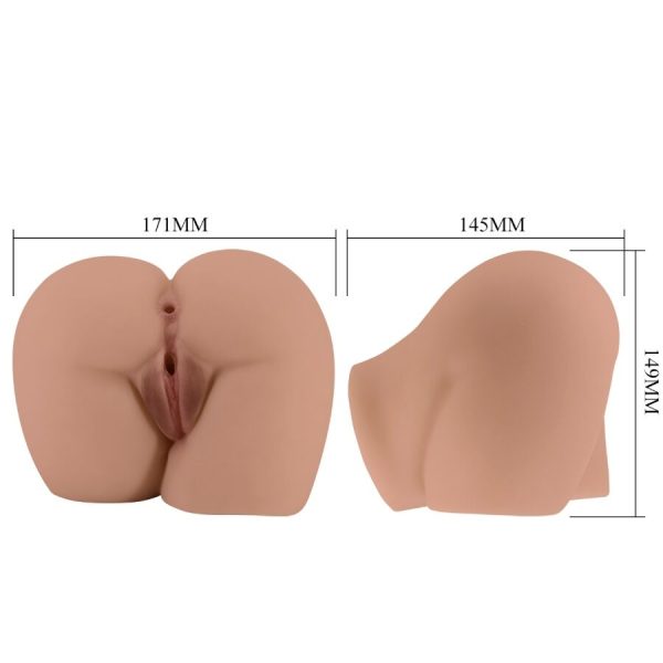 CRAZY BULL - BERNACE ASS VIBRATOR WITH REALISTIC VAGINA AND ANUS FLESH REMOTE CONTROL - Image 9