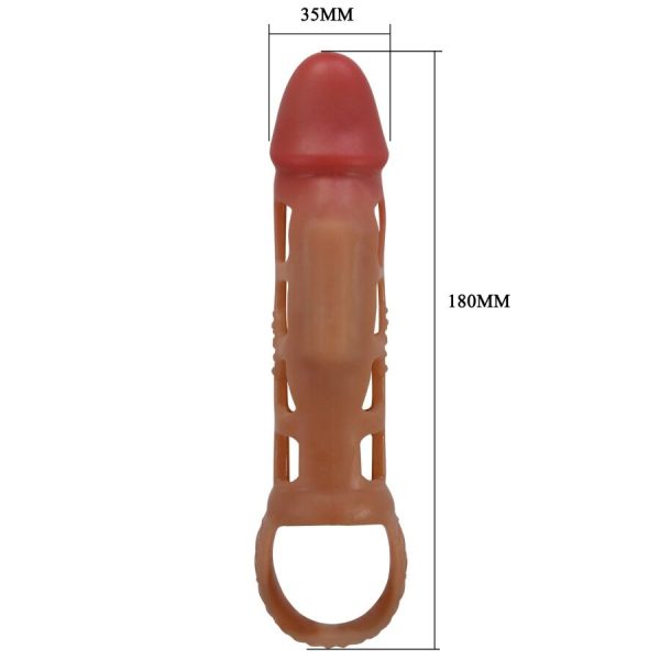 PRETTY LOVE - PRESTON VIBRATING PENIS SLEEVE 18 CM - Image 6