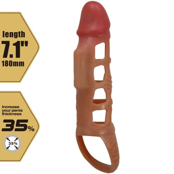 PRETTY LOVE - PRESTON VIBRATING PENIS SLEEVE 18 CM - Image 7