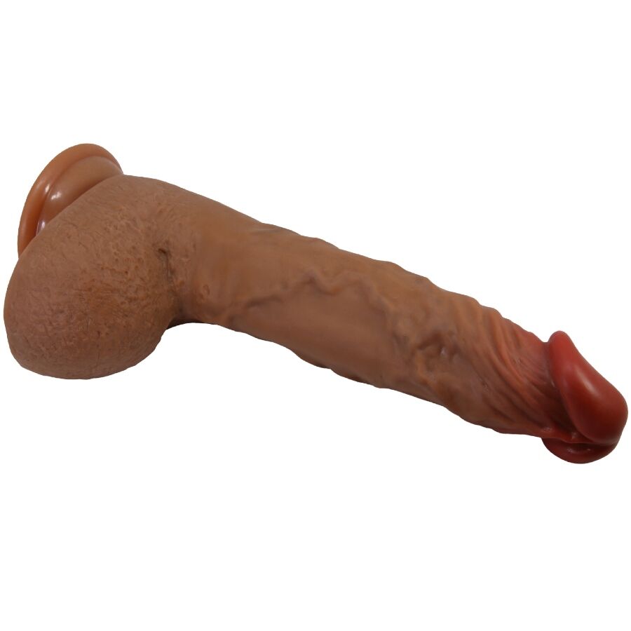 BAILE - BEAUTIFUL WILKS 5 SETTING REALISTIC VIBRATOR 25 CM MULATO - Image 3