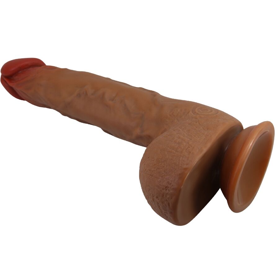 BAILE - BEAUTIFUL WILKS 5 SETTING REALISTIC VIBRATOR 25 CM MULATO - Image 4