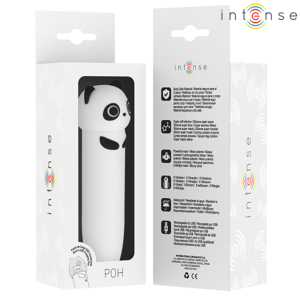 INTENSE - POH PANDA VIBRATING BULLET USB RECHARGEABLE 10 X 2.2 CM - Image 7