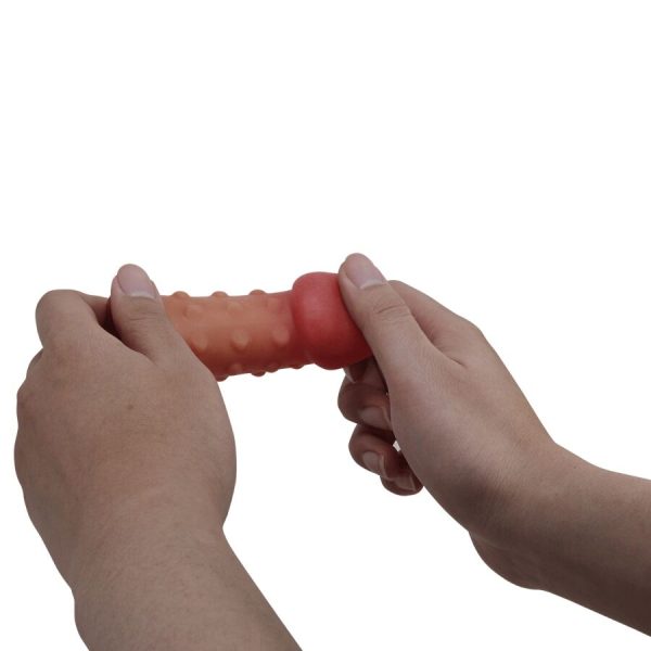 PRETTY LOVE - TIGHT AND VOLUMIZING PENIS SLEEVE NATURAL - Image 6