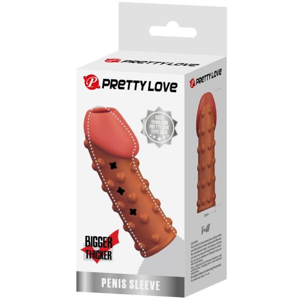 PRETTY LOVE - TIGHT AND VOLUMIZING PENIS SLEEVE NATURAL - Image 8