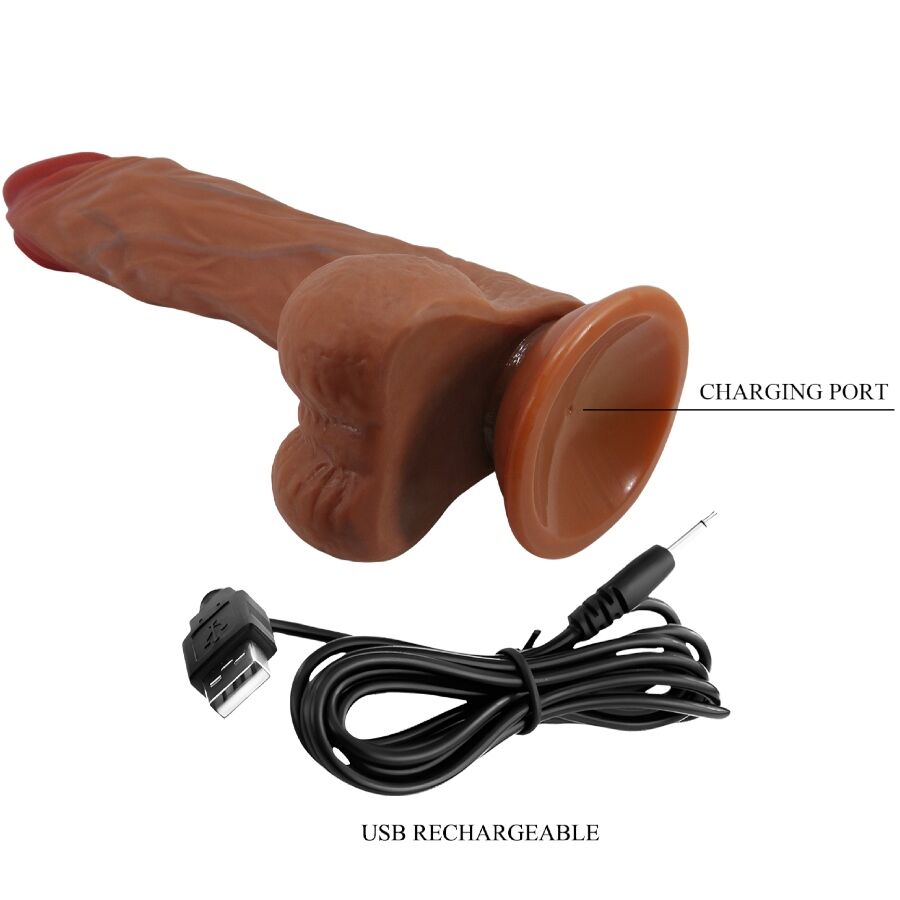 BAILE - CALISTO REALISTIC DILDO 24 CM FLESH - Image 7