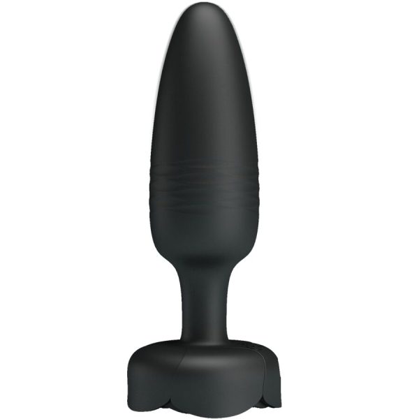 PRETTY LOVE - TARION ANAL PLUG WITH LED LIGHT BLACK 12.5 CM - Image 2