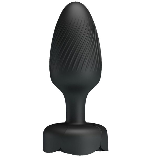 PRETTY LOVE - OSBORN ANAL PLUG WITH LED LIGHT BLACK 9.8 CM - Image 2