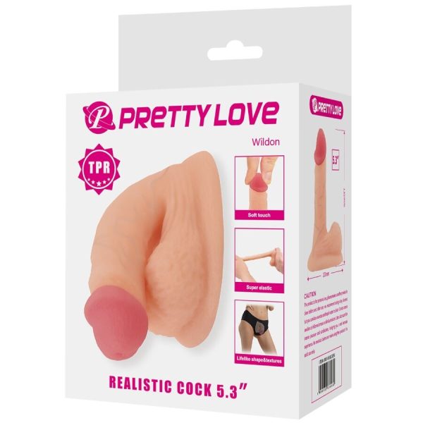 PRETTY LOVE - WILDON ULTRA REALISTIC AND ELASTIC DILDO 10 CM NATURAL - Image 10