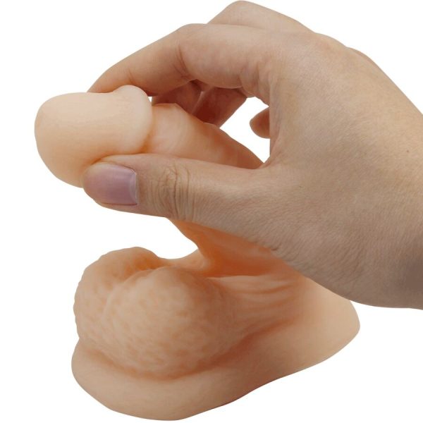 PRETTY LOVE - WILDON ULTRA REALISTIC AND ELASTIC DILDO 10 CM NATURAL - Image 6