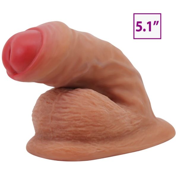 PRETTY LOVE - WARNELL ULTRA REALISTIC AND ELASTIC DILDO 9.5 CM MULATO - Image 8