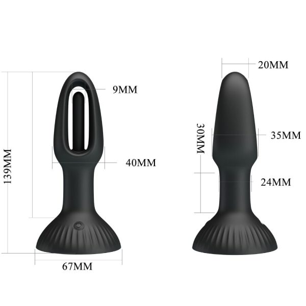 PRETTY LOVE - HUBERT ANAL PLUG WITH 7 VIBRATION MODES - Image 6