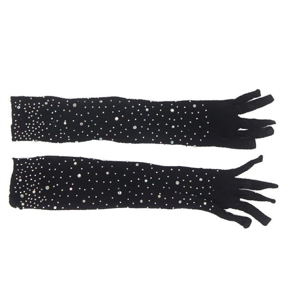 SUBBLIME - 957469SHINE TRANSPARENT GLOVES BLACK - Image 4