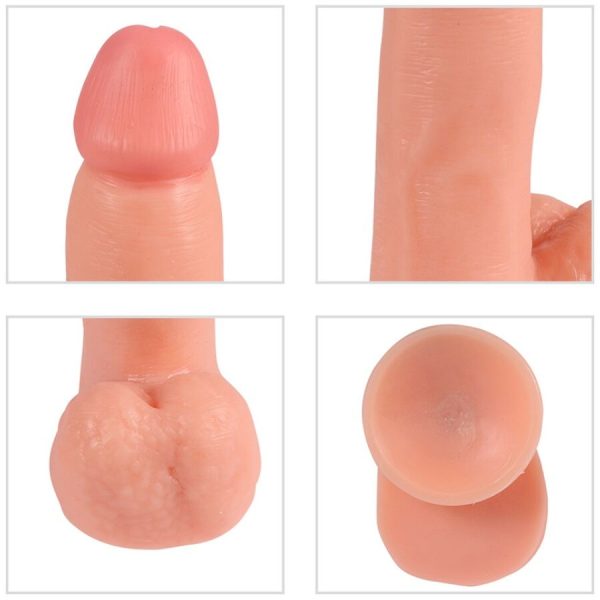 SHEQU - ADAM VIBRATOR DILDO WITH REMOTE CONTROL 21 CM - Image 6