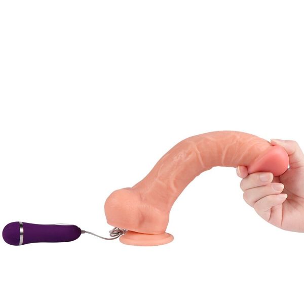 SHEQU - APOLO VIBRATOR DILDO WITH REMOTE CONTROL 24.5 CM - Image 5