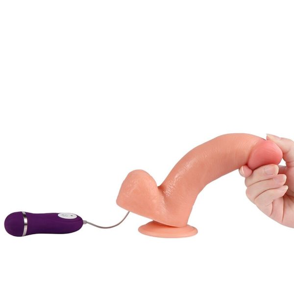 SHEQU - APOLO VIBRATOR DILDO WITH REMOTE CONTROL 24.5 CM - Image 6
