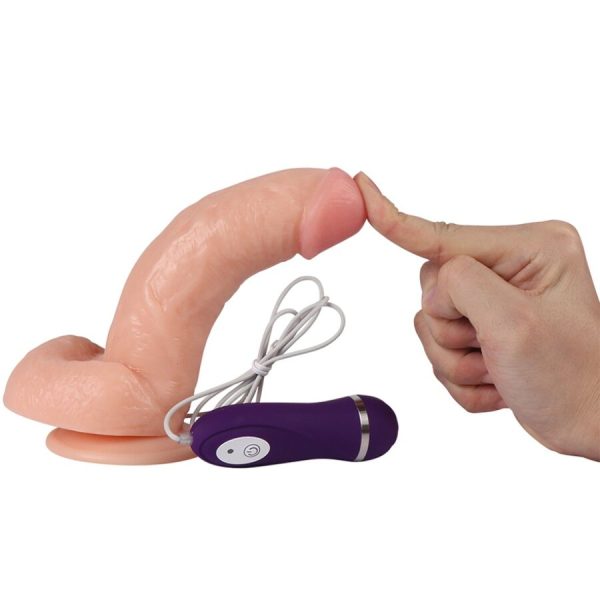 SHEQU - KASSADIN VIBRATOR DILDO WITH REMOTE CONTROL 17.5 CM - Image 6