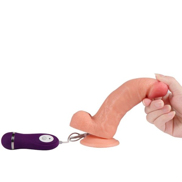 SHEQU - IRON DRAGON VIBRATOR DILDO WITH REMOTE CONTROL 17.5 CM - Image 6