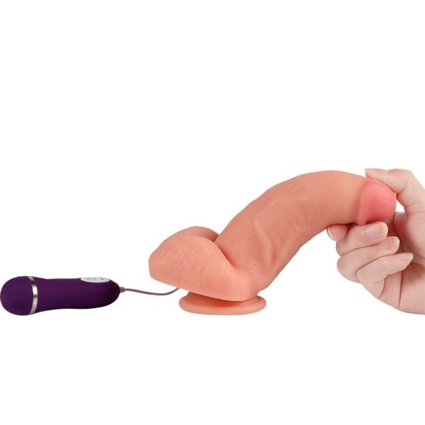 SHEQU - RED EAGLE VIBRATOR DILDO WITH REMOTE CONTROL 17 CM - Image 5