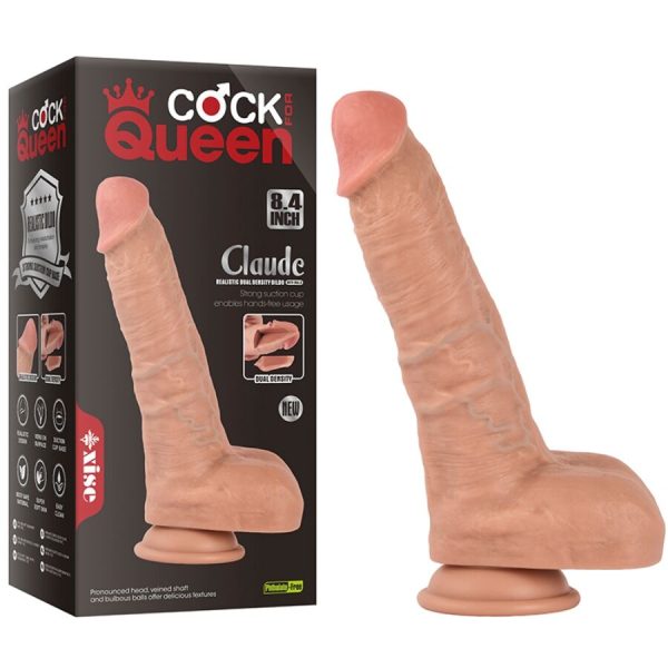 XISE - CLAUDE REALISTIC DOUBLE DENSITY DILDO 16.5 CM - Image 6