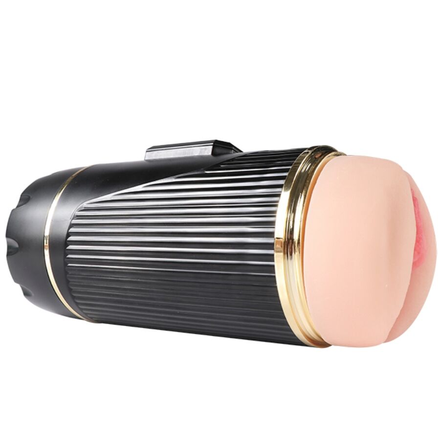 SHEQU - KAY DOUBLE MASTURBATOR WITH DUAL MOUTH AND VAGINA VIBRATION - Image 8