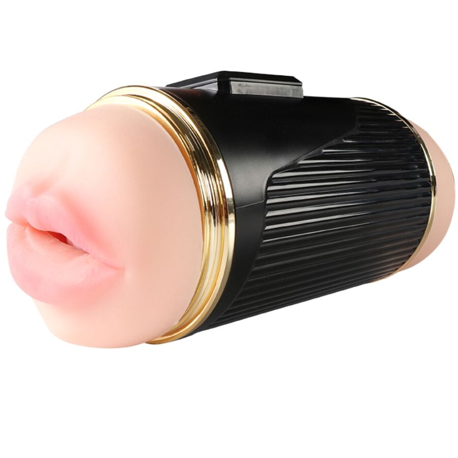 SHEQU - KAY DOUBLE MASTURBATOR WITH DUAL MOUTH AND VAGINA VIBRATION - Image 6