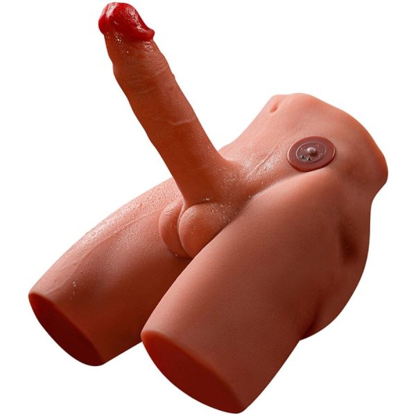 XISE - JASON REALISTIC DILDO MASTURBATOR WITH THRUSTING AND VIBRATION 17 CM - Image 7