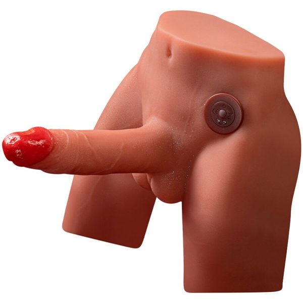 XISE - JASON REALISTIC DILDO MASTURBATOR WITH THRUSTING AND VIBRATION 17 CM - Image 5