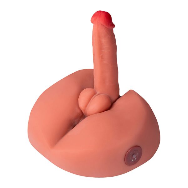 XISE - HONEY REALISTIC DILDO MASTURBATOR WITH VIBRATION 25 CM - Image 2