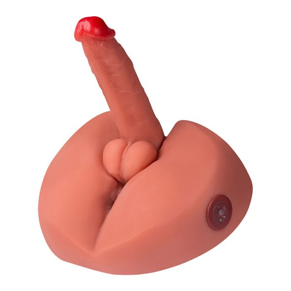 XISE - HONEY REALISTIC DILDO MASTURBATOR WITH VIBRATION 25 CM - Image 5