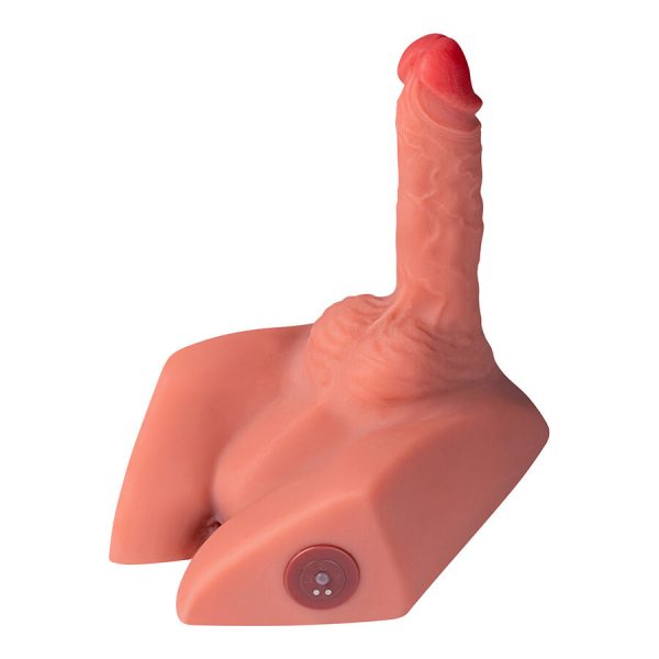 XISE - MICHAEL REALISTIC DILDO AND ANUS MASTURBATOR WITH THRUSTING 15 CM - Image 4
