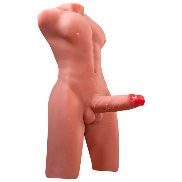 XISE - JASON HALF BODY REALISTIC MALE TORSO WITH THRUSTING AND VIBRATION 55 CM - Image 5
