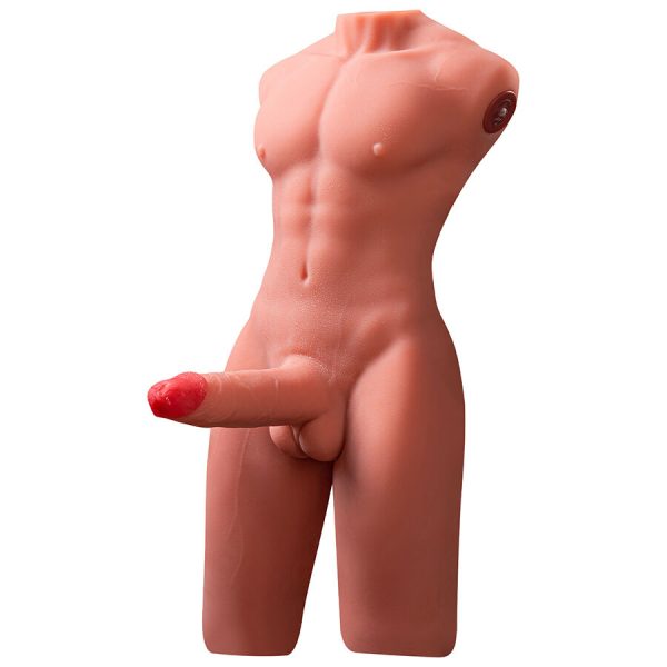 XISE - JASON HALF BODY REALISTIC MALE TORSO WITH THRUSTING AND VIBRATION 55 CM - Image 2